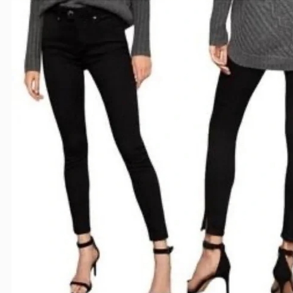 Bcbgmaxazria Black Pants - Picture 1 of 8